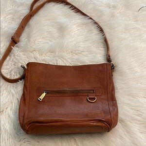 Berliner Bag  Leather Shoulder Bag Medium size condition good see all photos